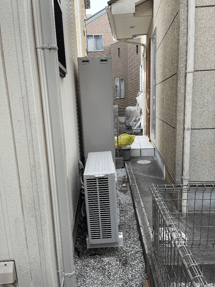 砂川市エコキュート交換工事K様