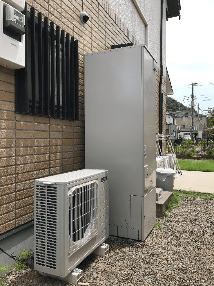 北海道磯谷郡蘭越町田下エコキュート交換工事D様
