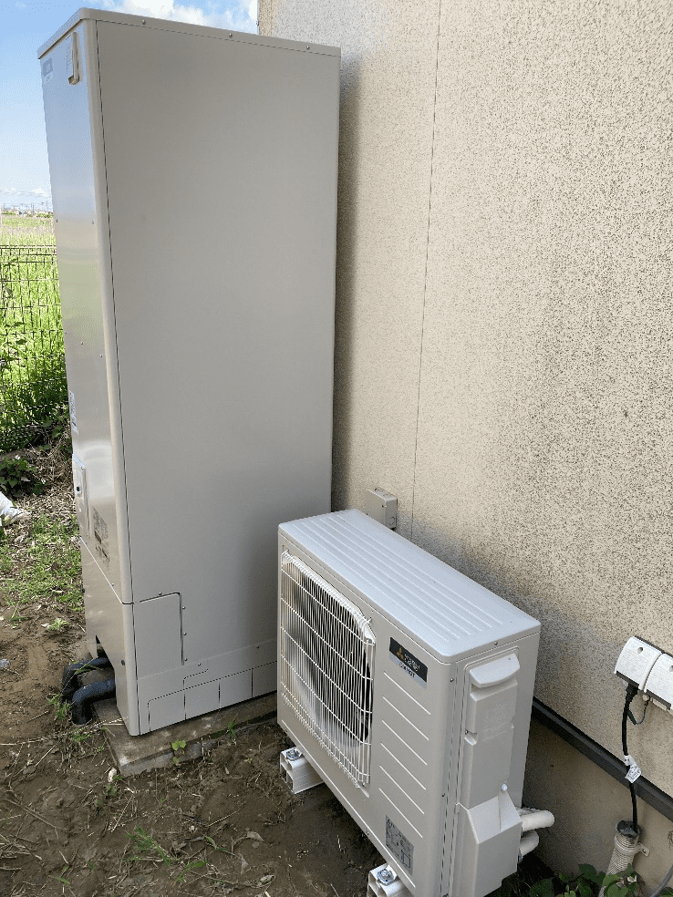 北海道空知郡南幌町中央エコキュート交換工事G様
