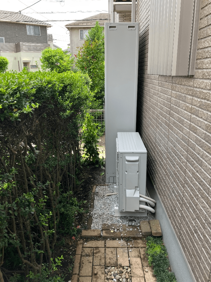 埼玉県入間市上藤沢エコキュート交換工事I様