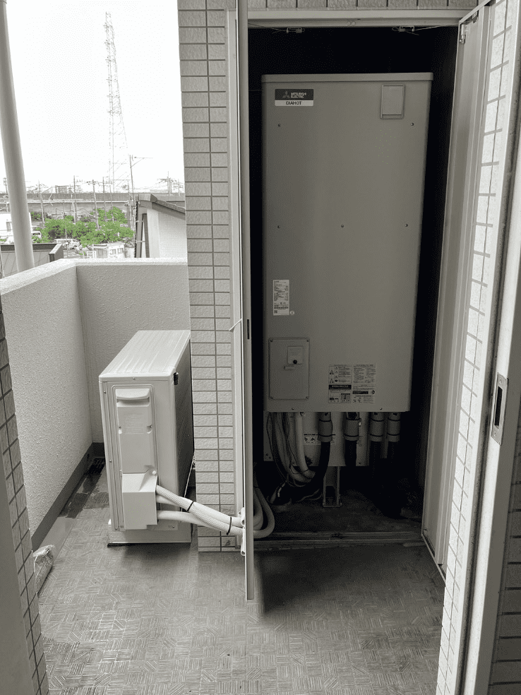 埼玉県八潮市大原エコキュート交換工事M様