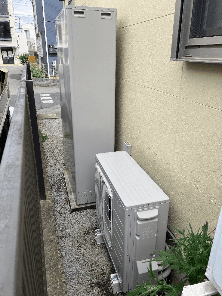 埼玉県富士見市鶴馬エコキュート交換工事N様