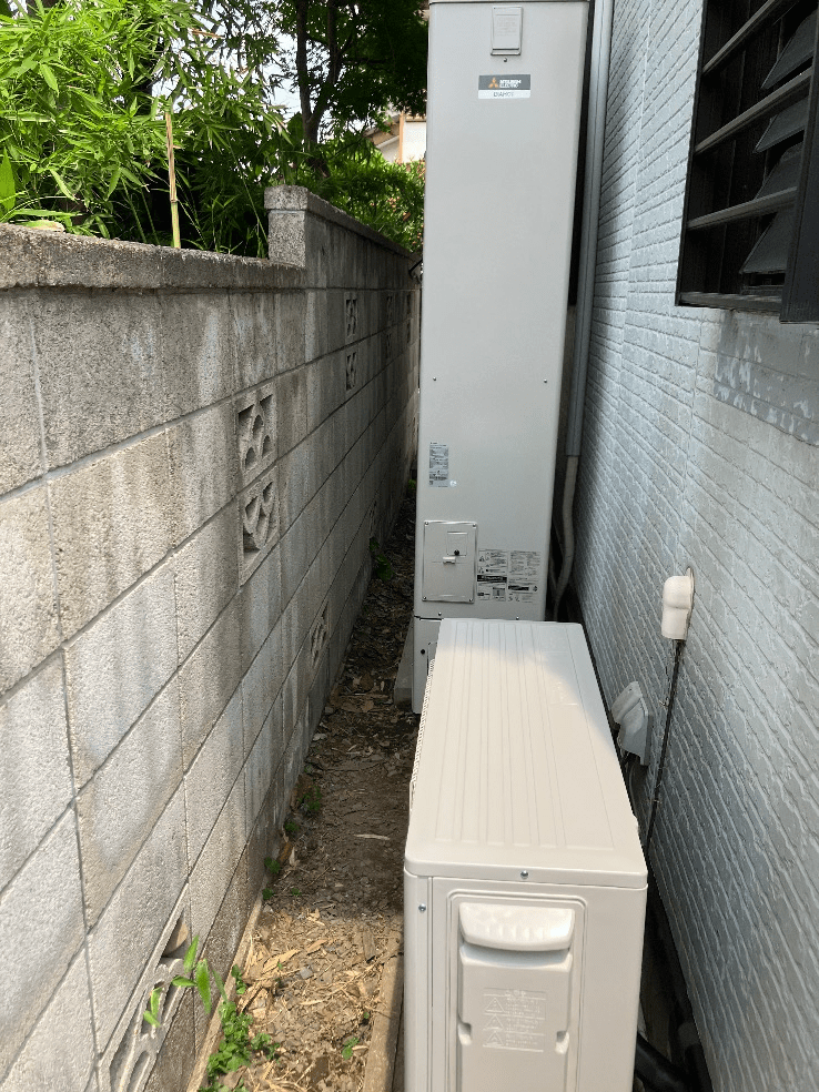 栃木県栃木市平柳町エコキュート交換工事K様