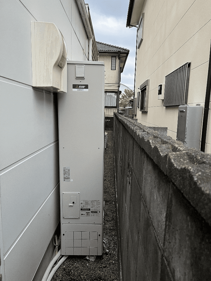 茨城県ひたちなか市東大島エコキュート交換工事I様
