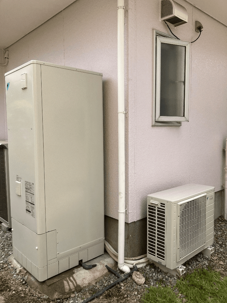茨城県龍ケ崎市松葉エコキュート交換工事A様