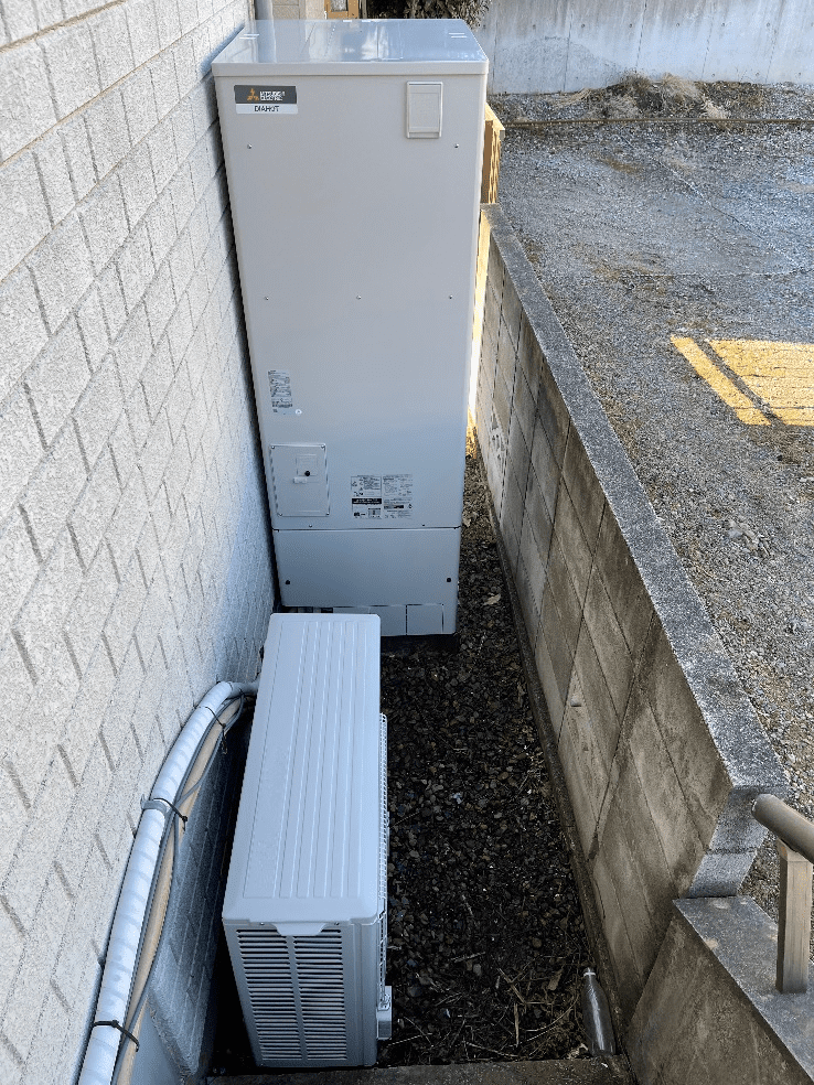 北海道苫前郡羽幌町北大通 エコキュート交換工事E様