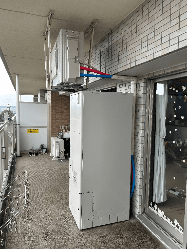 千葉県富里市日吉倉エコキュート交換工事K様
