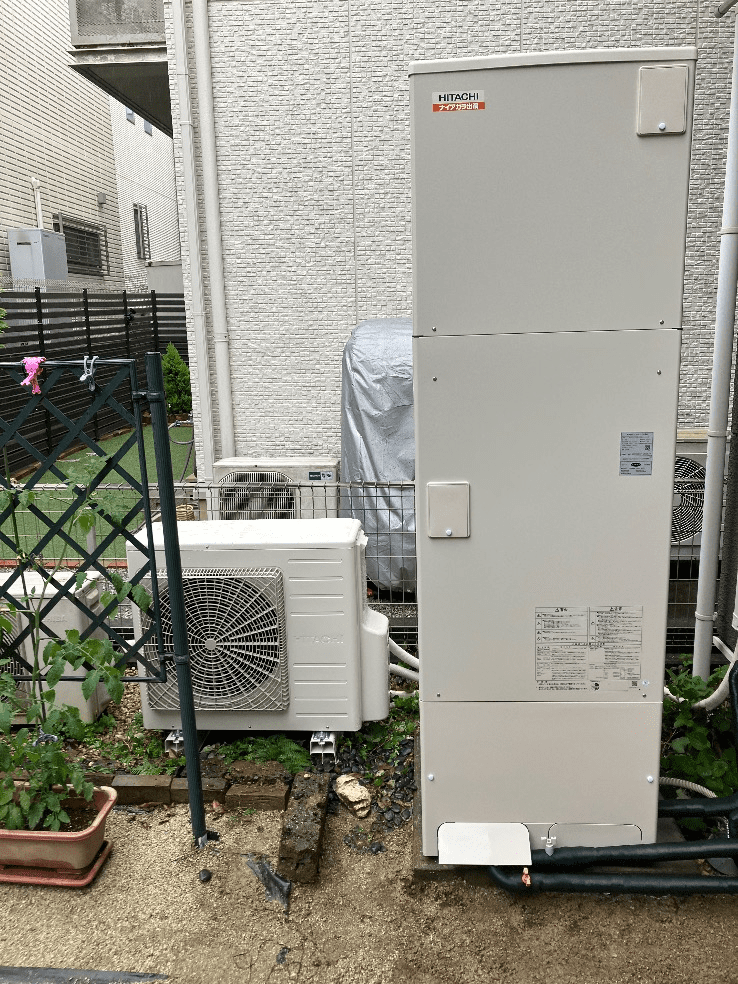 千葉県柏市高柳エコキュート交換工事M様