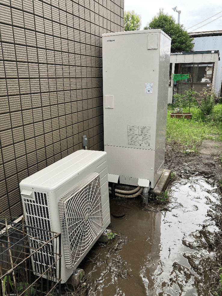 埼玉県八潮市大曽根エコキュート交換工事K様