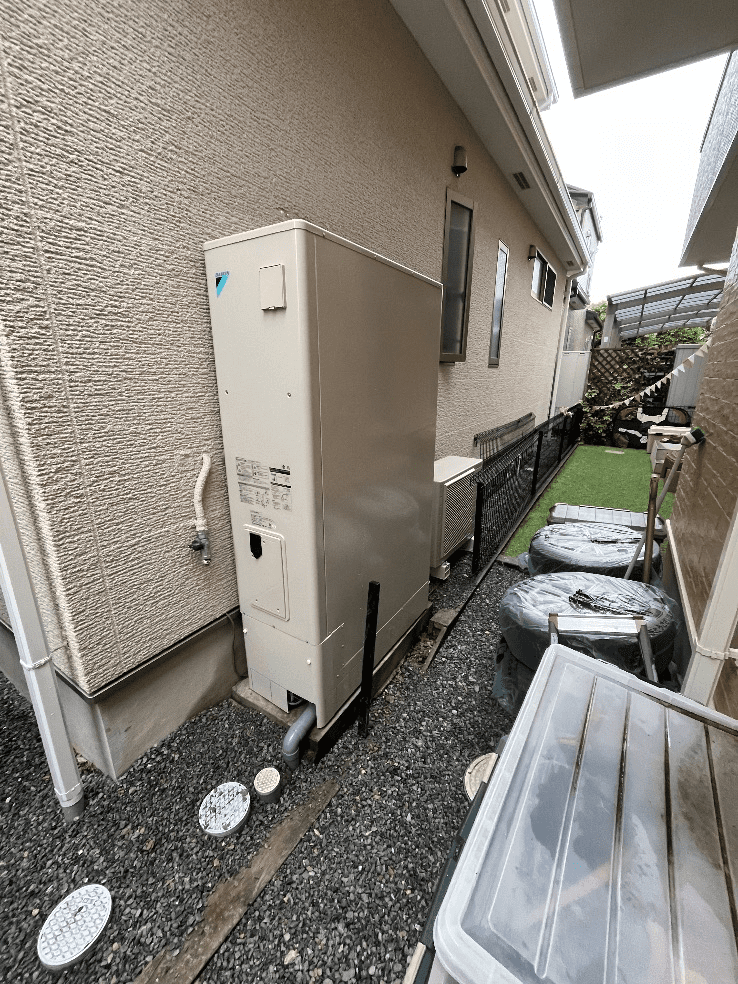 埼玉県川口市赤井 エコキュート交換工事E様
