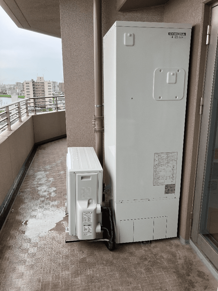 東京都足立区中川エコキュート交換工事M様