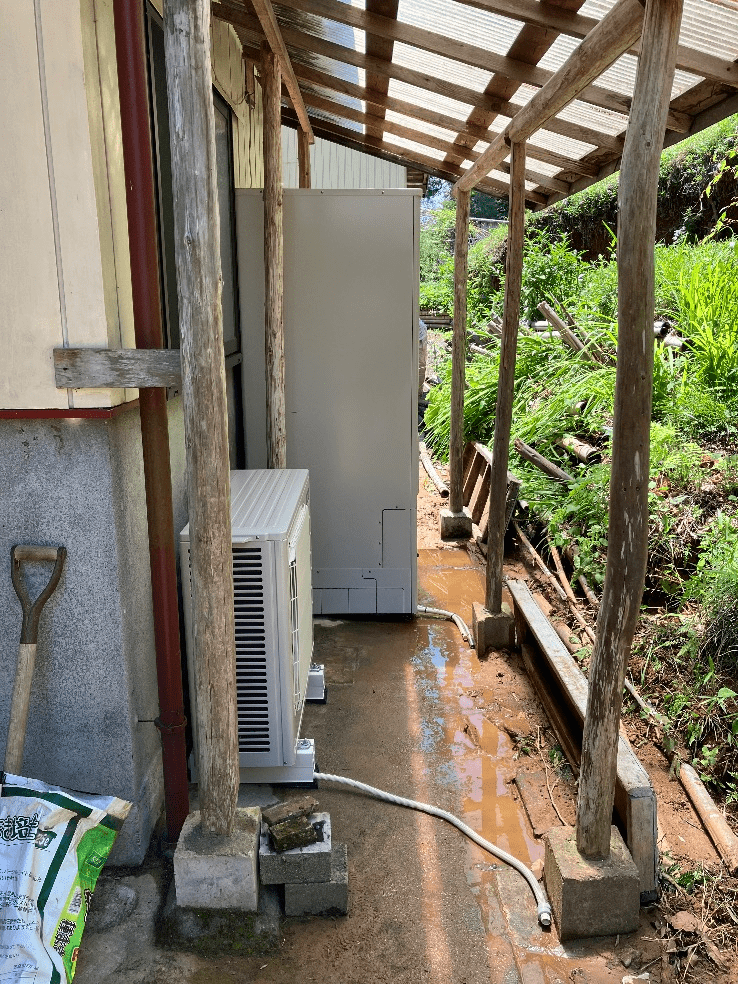 栃木県那須郡那珂川町和見エコキュート交換工事O様
