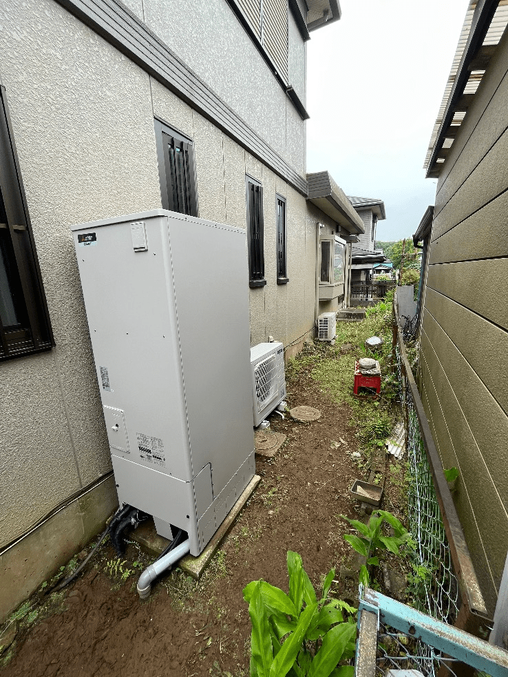 茨城県牛久市小坂町エコキュート交換工事T様