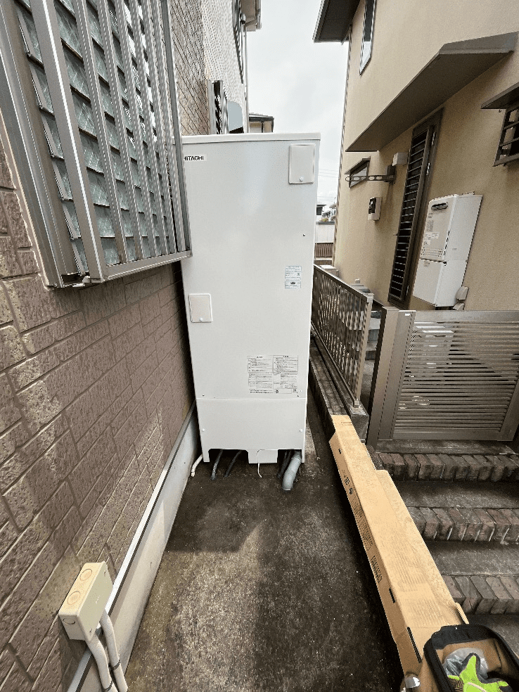 茨城県龍ヶ崎市平台エコキュート交換工事M様