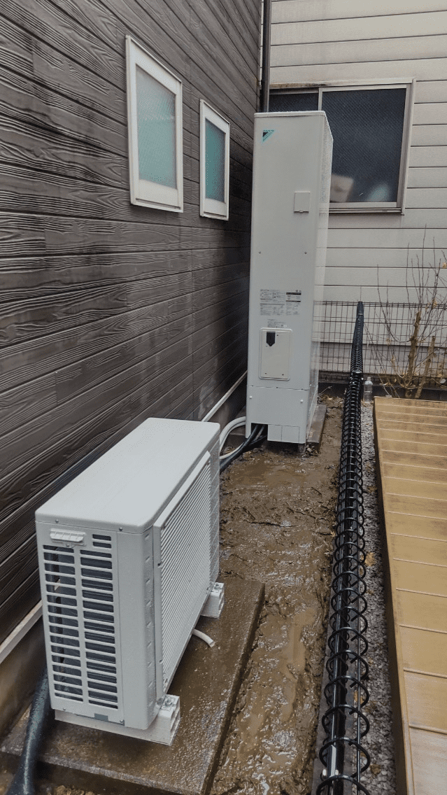 北海道川上郡弟子屈町朝日エコキュート交換工事E様
