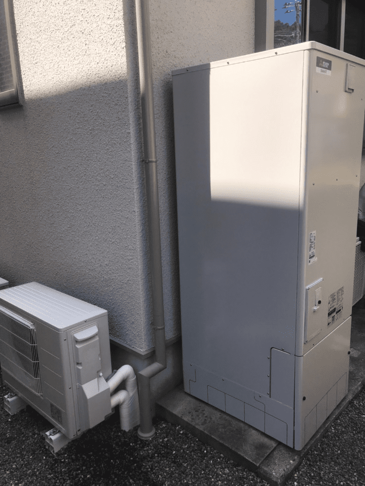 北海道河東郡音更町駒場エコキュート交換工事A様