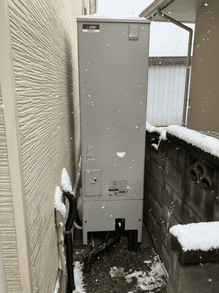 北海道白糠郡白糠町西庶路西一条北エコキュート交換工事I様