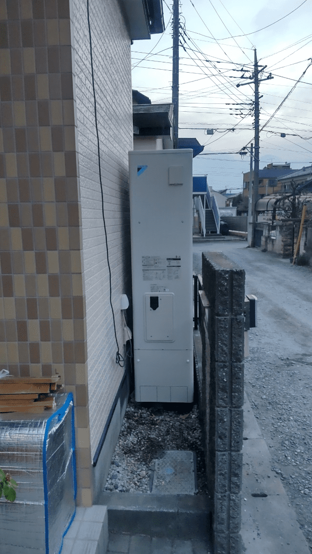 北海道白糠郡白糠町西庶路西一条南エコキュート交換工事O様