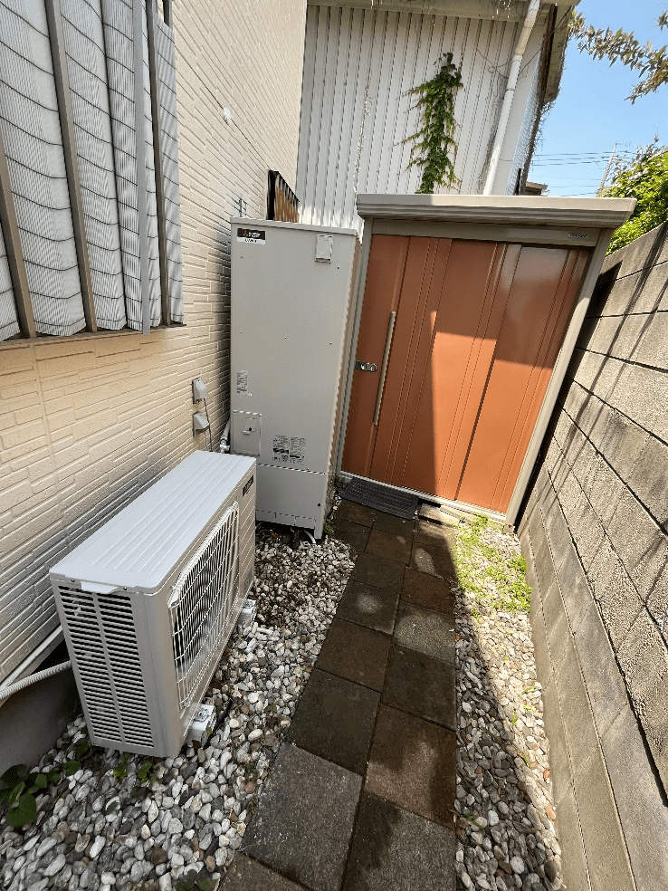 北海道紋別郡興部町興部東町エコキュート交換工事F様