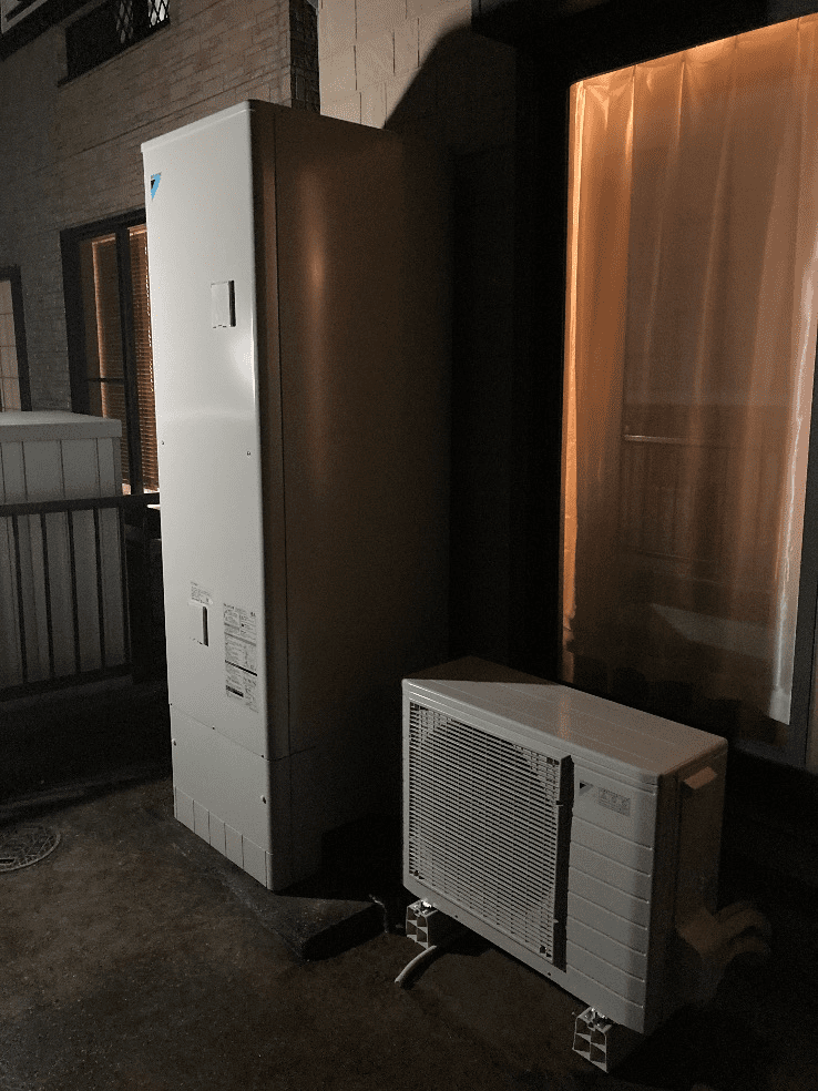 北海道足寄郡足寄町常盤エコキュート交換工事E様