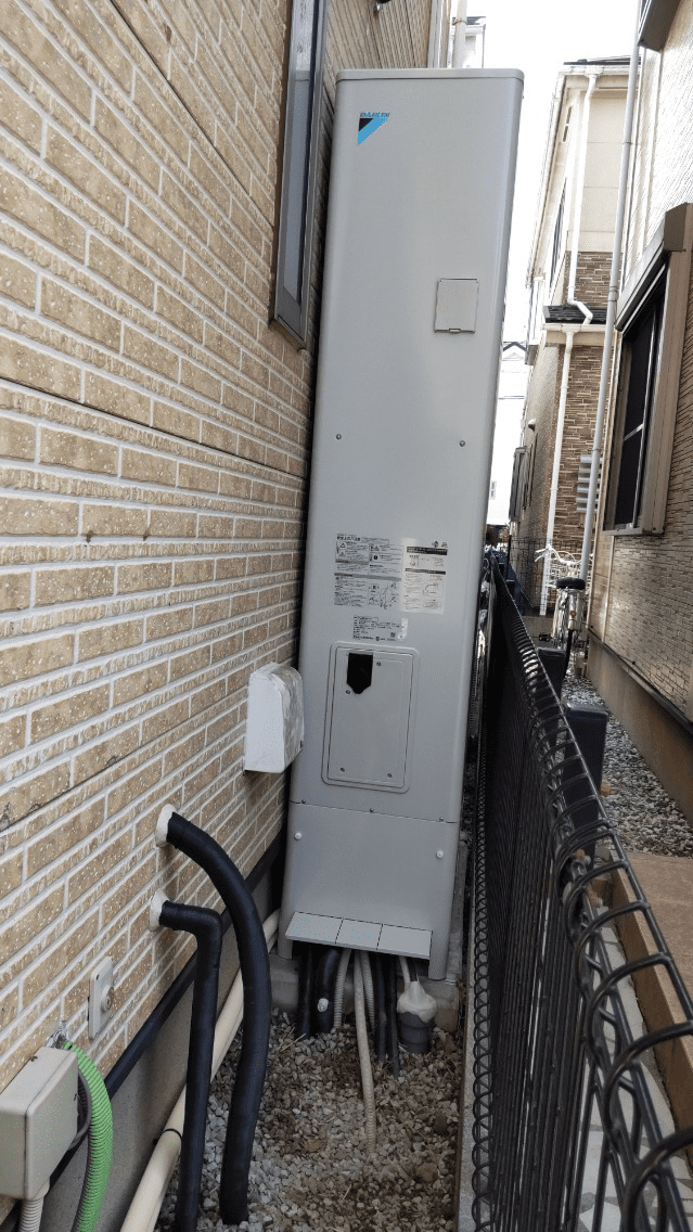 北海道足寄郡足寄町北一条エコキュート交換工事W様