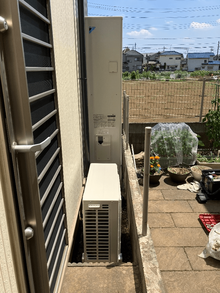 埼玉県ふじみ野市苗間エコキュート交換工事K様