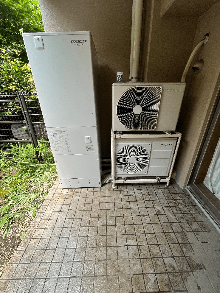 東京都国分寺市東恋ケ窪エコキュート交換工事H様