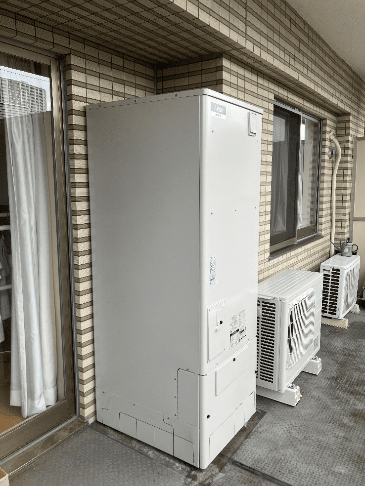 神奈川県川崎市高津区坂戸エコキュート交換工事S様