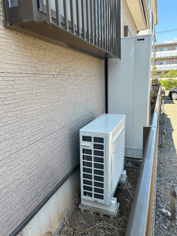 千葉県鎌ケ谷市道野辺エコキュート交換工事T様