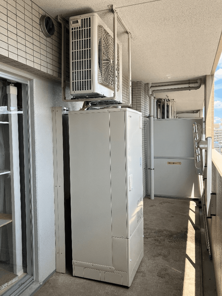 埼玉県和光市白子エコキュート交換工事S様