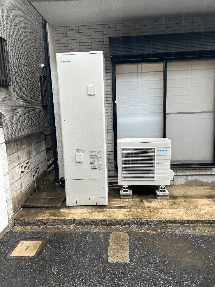 埼玉県新座市栗原エコキュート交換工事O様