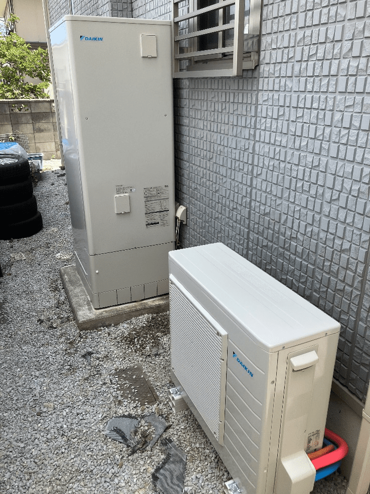 埼玉県本庄市若泉エコキュート交換工事Y様
