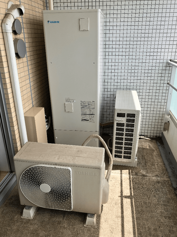 東京都大田区多摩川エコキュート交換工事T様