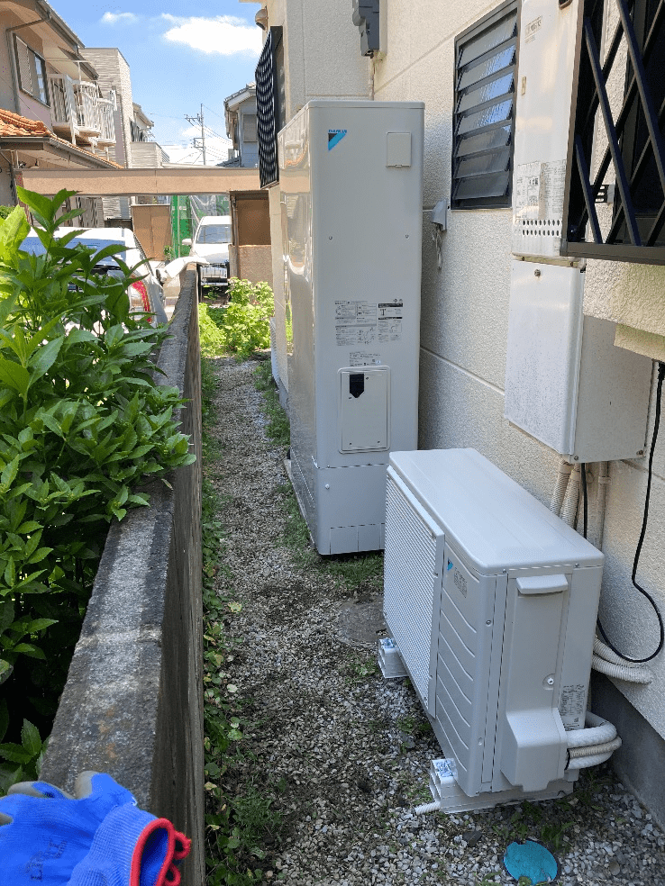 長野県上伊那郡南箕輪村エコキュート交換工事G様
