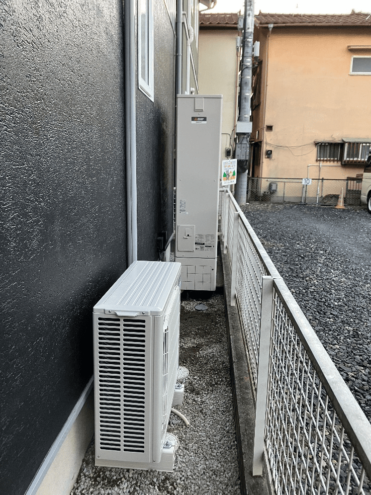 長野県北佐久郡立科町藤沢エコキュート交換工事O様