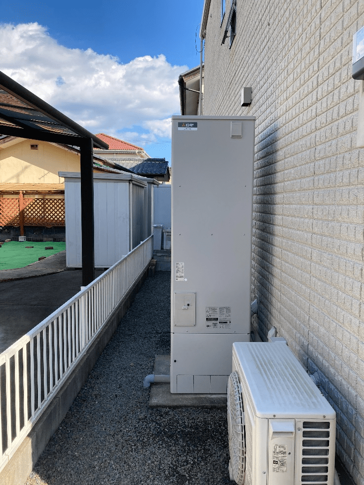 長野県塩尻市大門田川町エコキュート交換工事O様