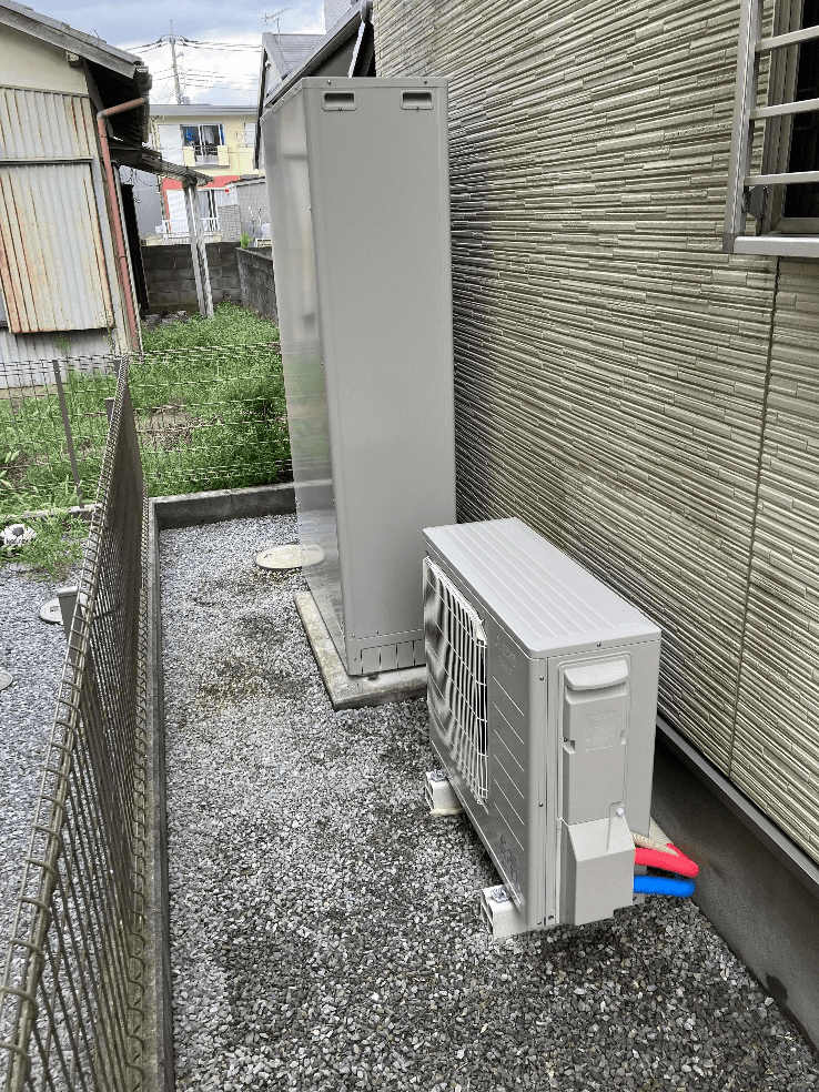 埼玉県北葛飾郡杉戸町内田エコキュート交換工事N様