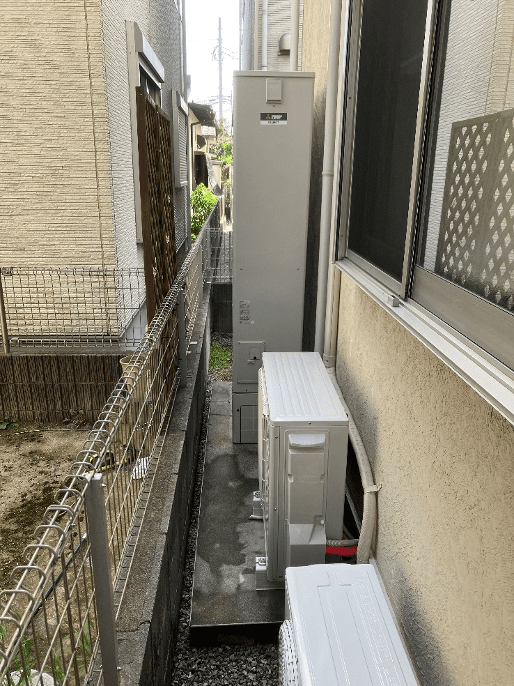埼玉県吉川市高久エコキュート交換工事S様