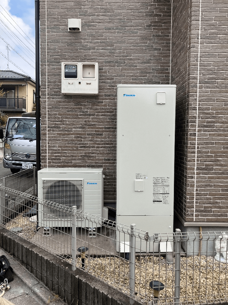 埼玉県所沢市上安松エコキュート交換工事S様