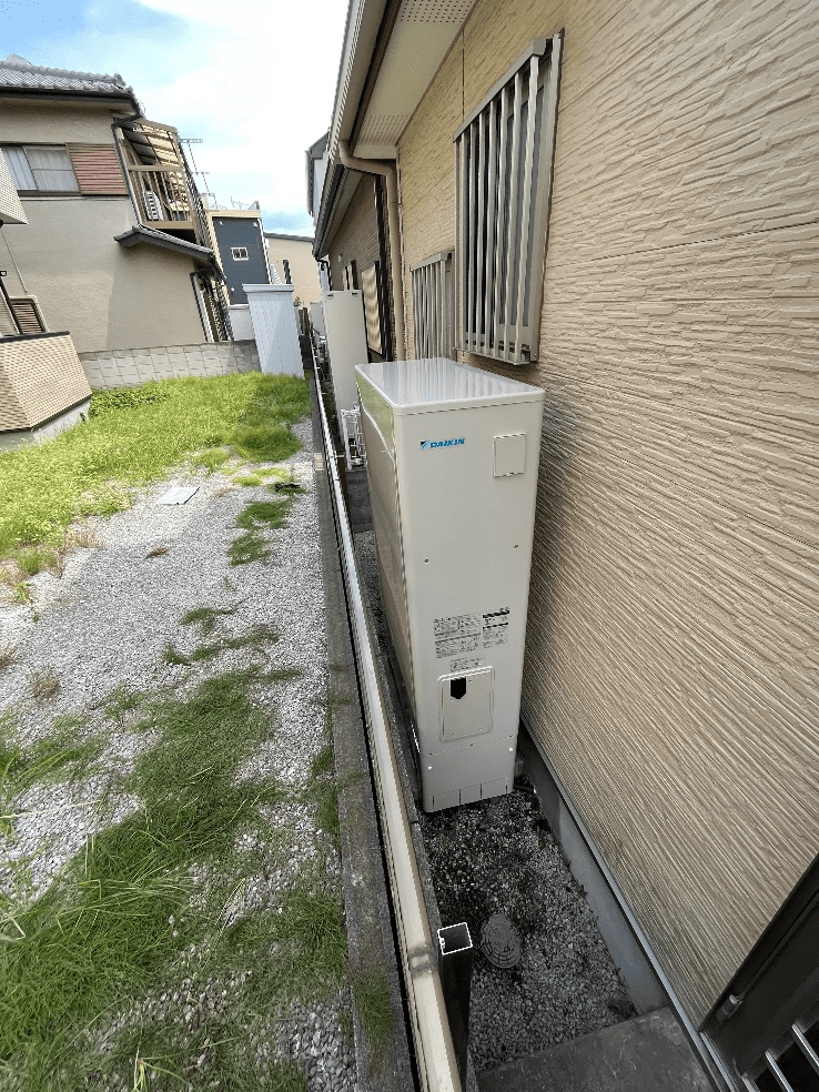 埼玉県所沢市北秋津エコキュート交換工事T様