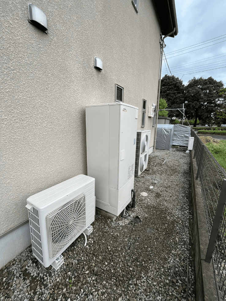 埼玉県羽生市三田ヶ谷エコキュート交換工事T様
