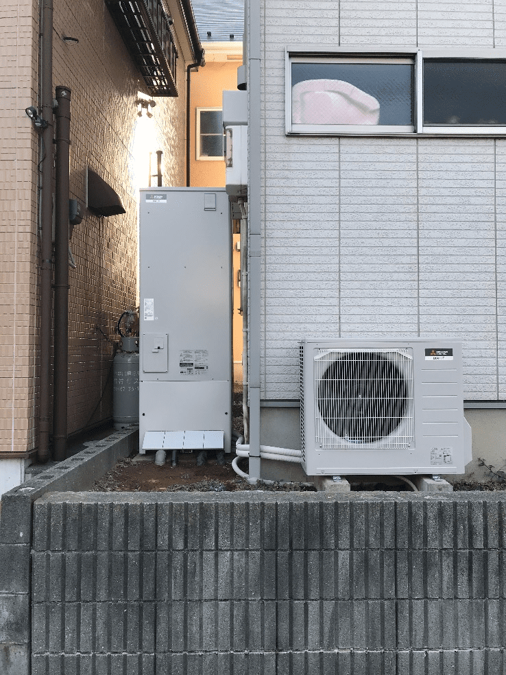 岐阜県可児市川合エコキュート交換工事O様