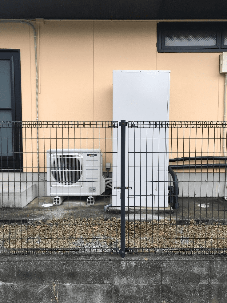 岐阜県可児市坂戸エコキュート交換工事U様