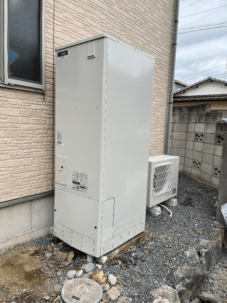 岐阜県岐阜市茜部辰新エコキュート交換工事O様