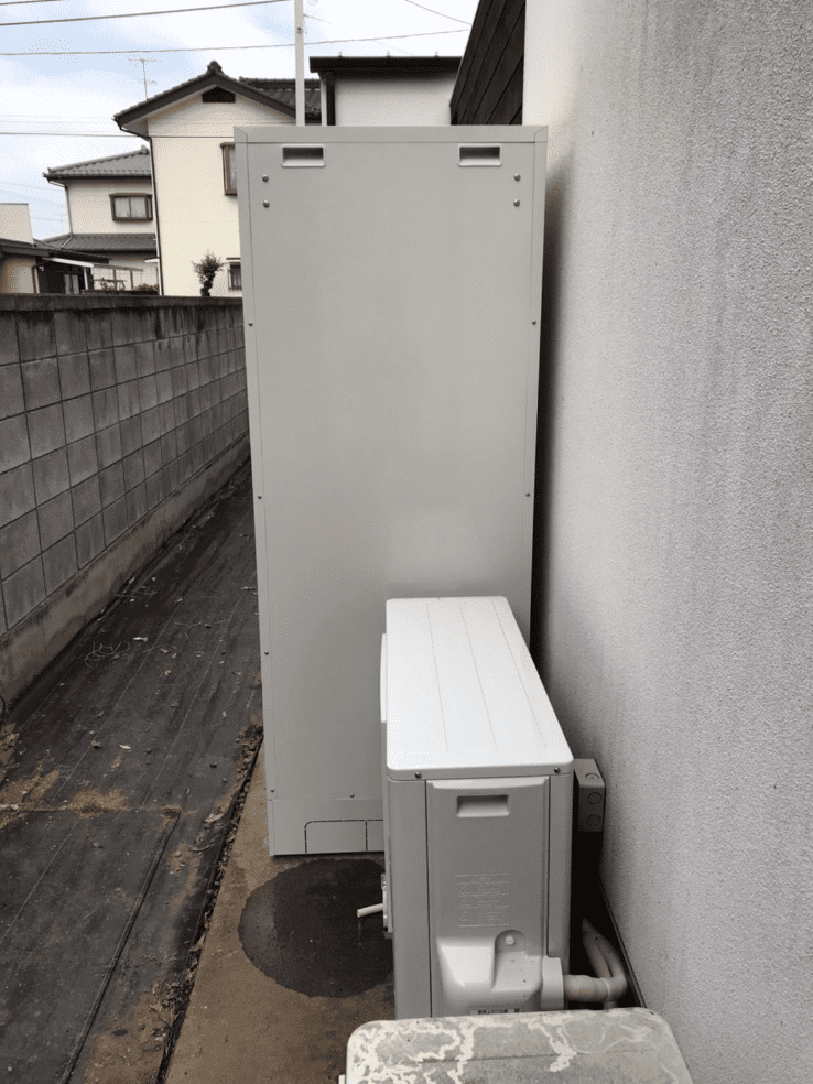 岐阜県瑞穂市馬場北町エコキュート交換工事G様