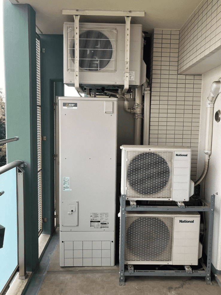 神奈川県川崎市宮前区犬蔵エコキュート交換工事M様
