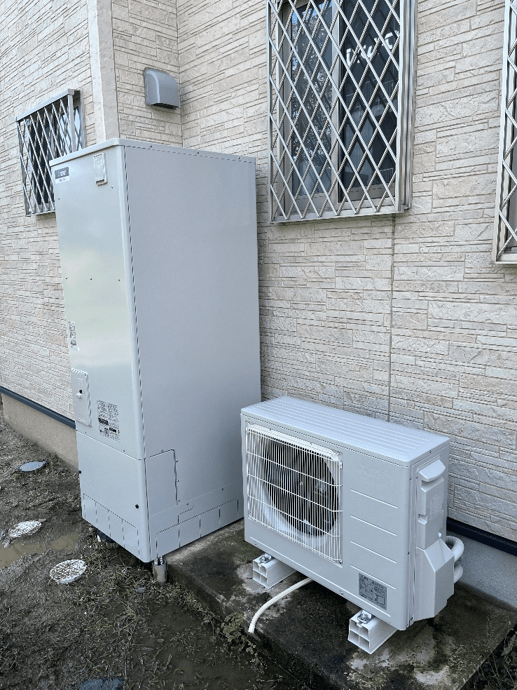 長野県上水内郡信濃町熊坂エコキュート交換工事Y様