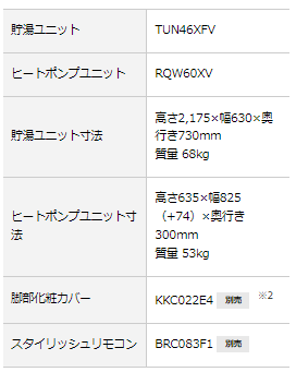 ダイキンのエコキュートEQN46XFVをご検討の方へ