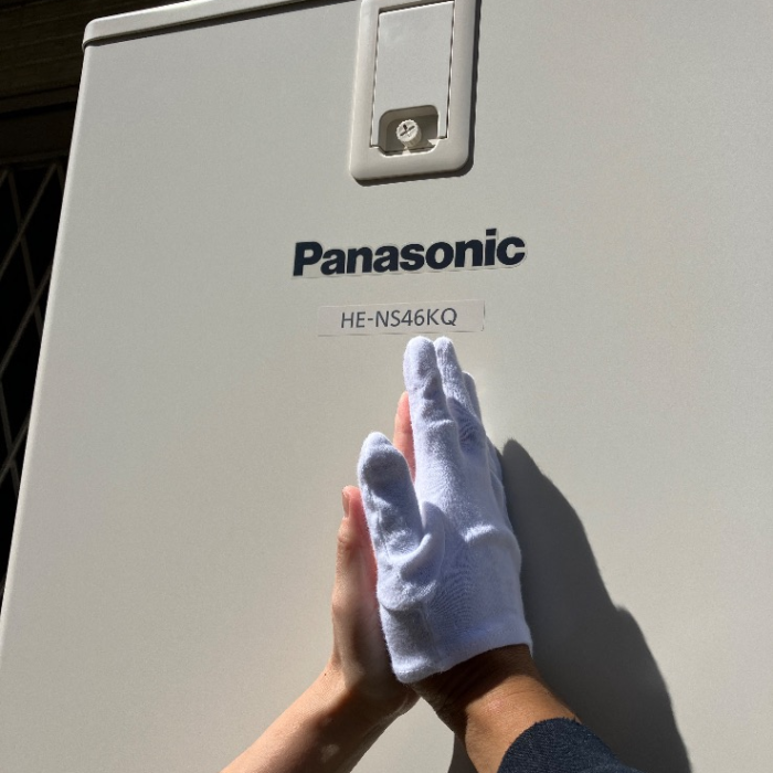 パナソニックエコキュートHE-K46BQからパナソニックエコキュートHE-NS46KQS｜エコキュート交換工事事例｜埼玉県南埼玉郡宮代町本田｜