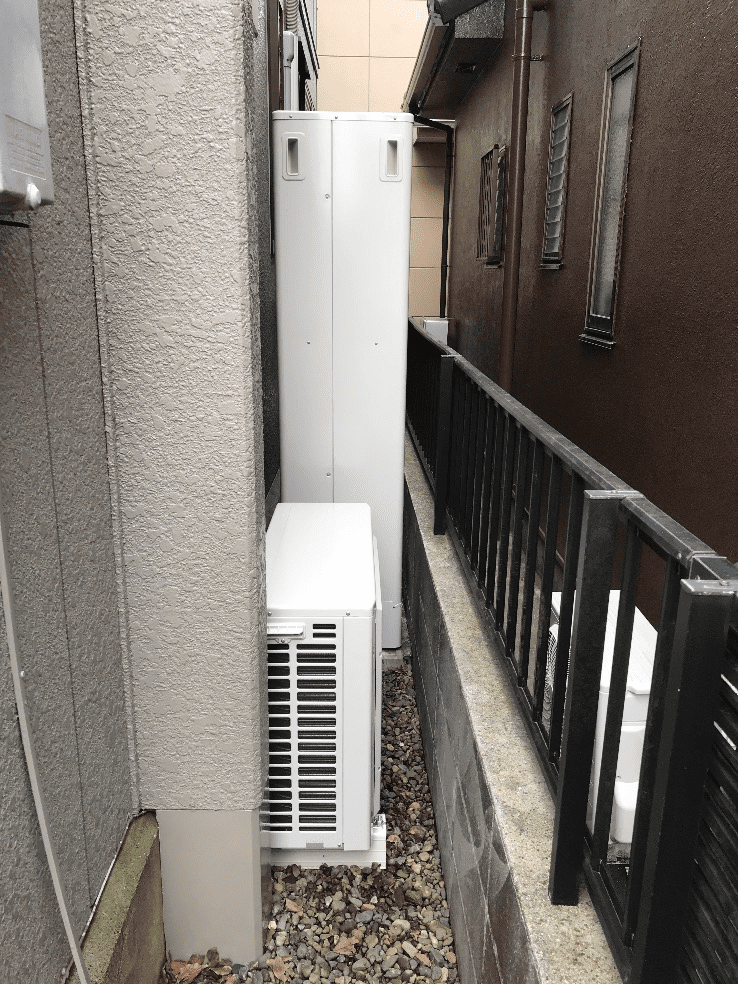 三重県三重郡川越町亀須エコキュート交換工事S様
